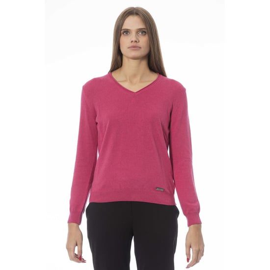 Baldinini Trend Fuchsia Kasjmier Dames Trui - Image 1