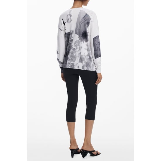 Desigual Witte Viscose Dames T-shirt - Image 2