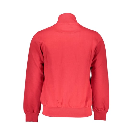 La Martina Rosso Katoenen Heren Sweatshirt - Image 2
