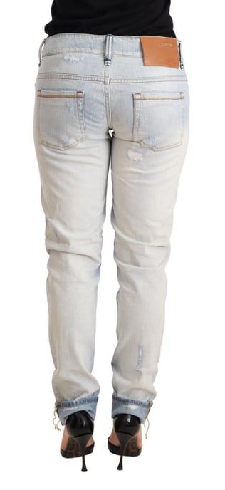 Acht Versleten Jeans Recht Model - Image 2