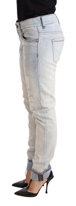 Acht Versleten Jeans Recht Model - Image 4