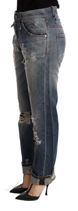Boyfriend Jeans Versleten Gescheurd - Image 2