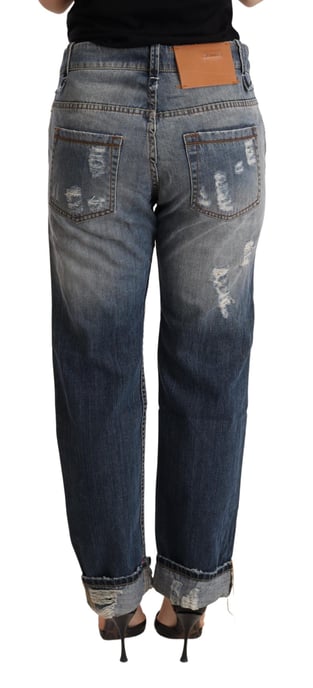 Boyfriend Jeans Versleten Gescheurd - Image 3