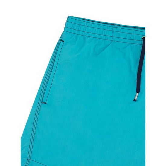 Malo Turquoise Polyester Zwemshorts - Image 3