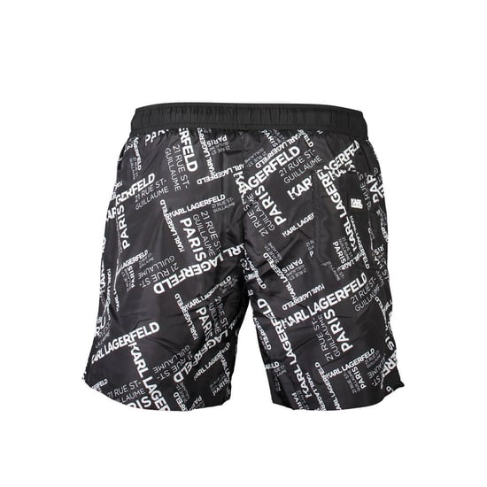 Karl Lagerfeld Zwarte Polyester Heren Zwem Boxer - Image 2