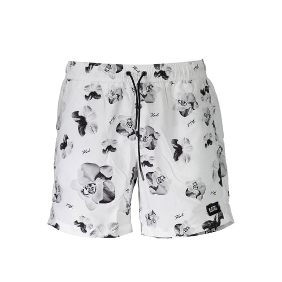 Karl Lagerfeld Bianco Polyester Heren Zwem Boxer - Image 1