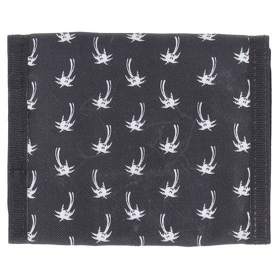 Saint Laurent Palmboom Vouwportemonnee in Zwart Nylon - Image 2