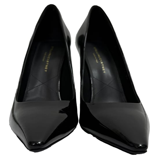 Stella McCartney Elsa Pumps in Zwart Patentleer - Image 2