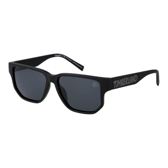 Timberland Zwarte RVS Zonnebril - Image 1