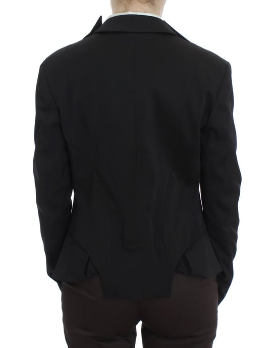 Op maat gemaakte Blazer Met Lange Mouwen en Achterriem - Image 4