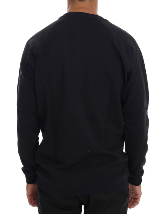Daniele Alessandrini Blauwe Crewneck Katoenen Trui - Image 3