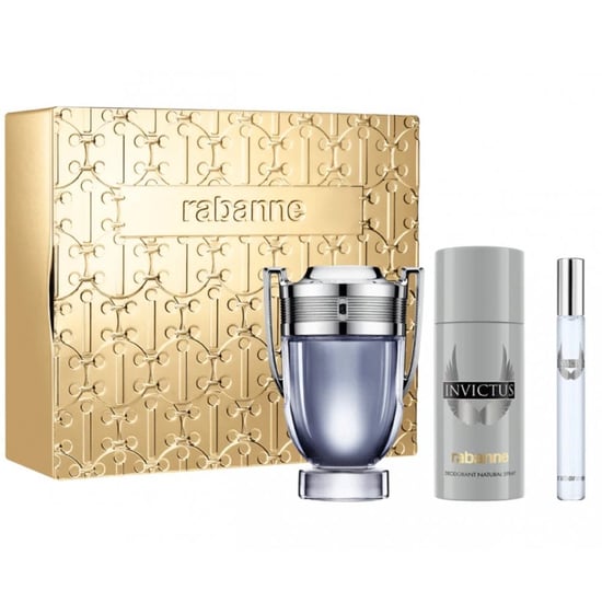 Paco Rabanne Invictus Cadeauset 100ml EDT Spray + 150ml Deodorant Spray + 10ml EDT - Image 1