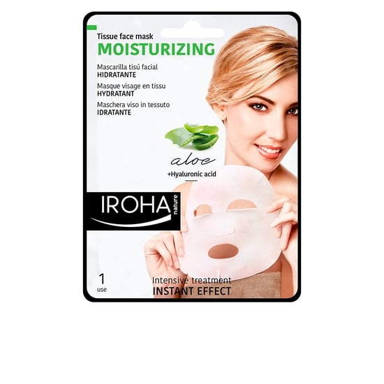 Iroha Nature Hydraterend Tissue Gezichtsmasker - Aloë Vera 1 Eenheid - Image 1