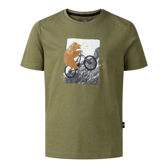 Dare 2B Kinderen Trailblazer III Logo T-Shirt (Nefrietgroen) - Image 1