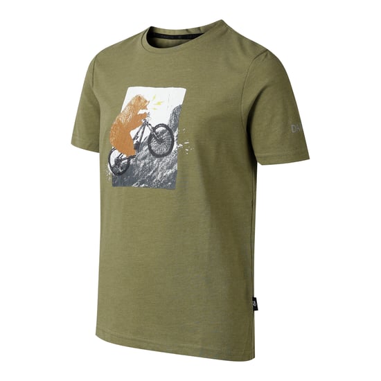 Dare 2B Kinderen Trailblazer III Logo T-Shirt (Nefrietgroen) - Image 3