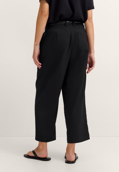Bugatti Damen Vrijetijdsbroek Modern Fit met bandplooien - Image 2