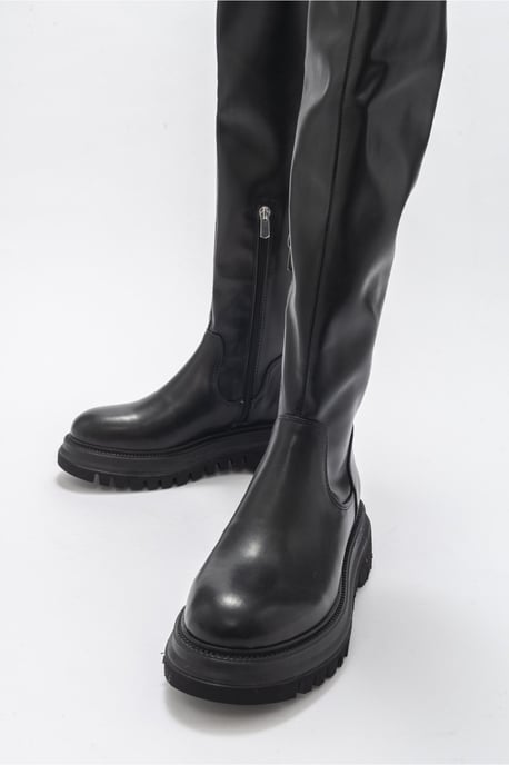 Chip Kniehoge Overknee Laars (Dames) - Image 6