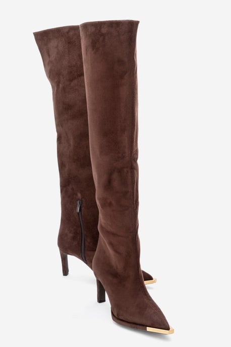 Vody Overknee Stiletto Laars met Rits (Dames) - Image 2