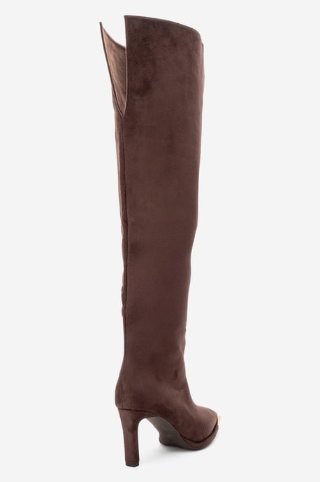 Vody Overknee Stiletto Laars met Rits (Dames) - Image 5