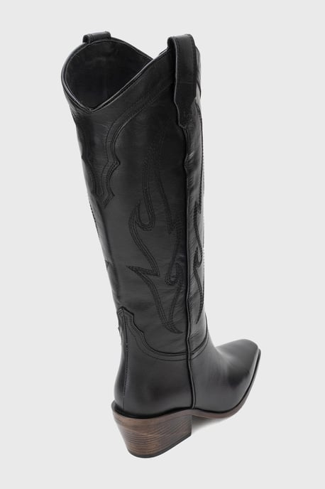 Pietro Leren Western Kniehoge Laars - Image 5