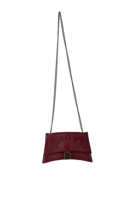 Balenciaga Ketting XS tas Bordeaux - Image 4