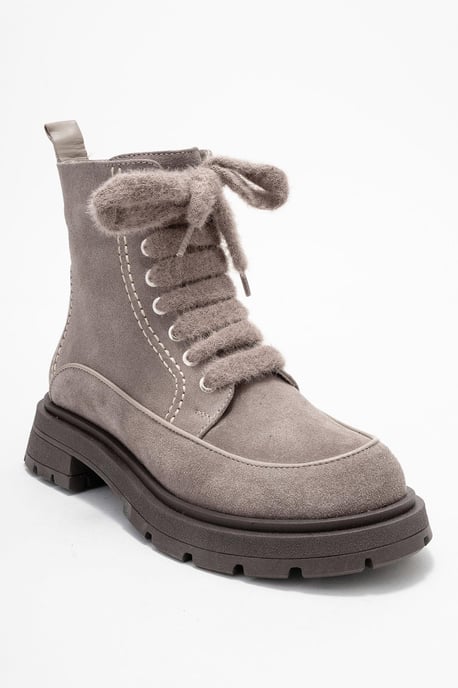 Mina Leren Veterlaars (Dames) - Image 1