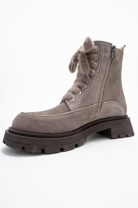 Mina Leren Veterlaars (Dames) - Image 4