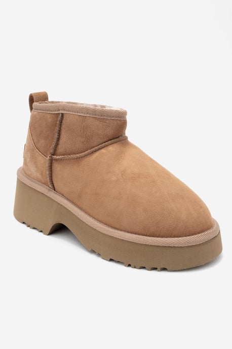 Ary Leren Platform Laars (Dames) - Image 1