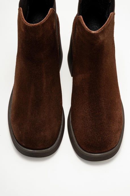 Lysa Leren Platform Laars - Image 3