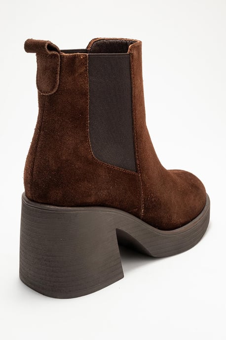 Lysa Leren Platform Laars - Image 5