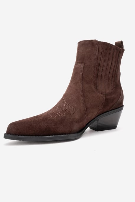 Julieta Leren Blokhak Western Boot (Dames) - Image 4