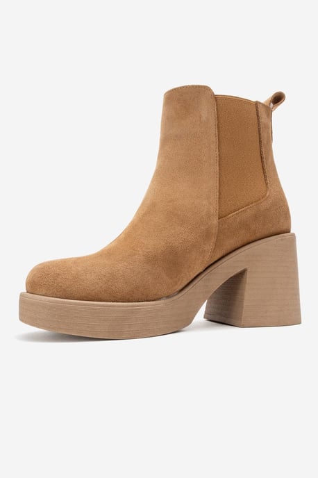 Lysa Leren Platform Laars - Image 4