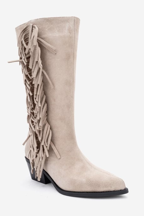 Orlo Leren Western Laars met Franje (Dames) - Image 1