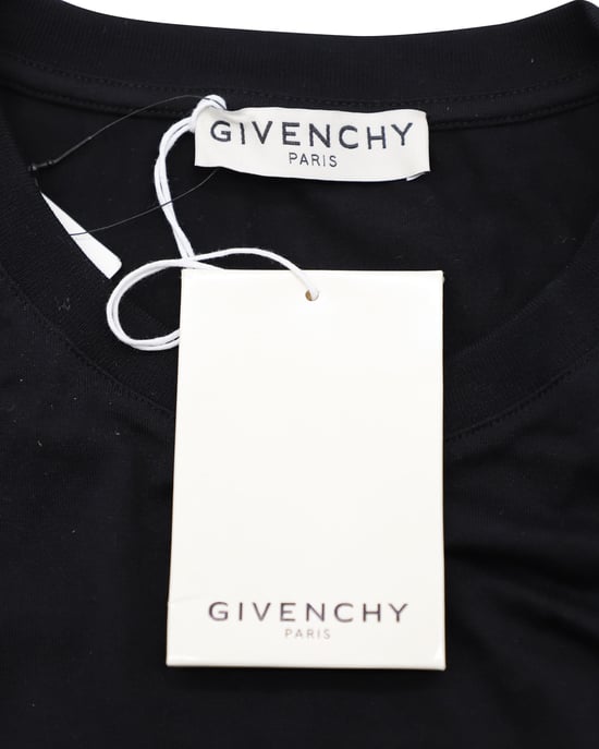 Givenchy T-shirt met logo in zwarte katoenen jersey - Image 3