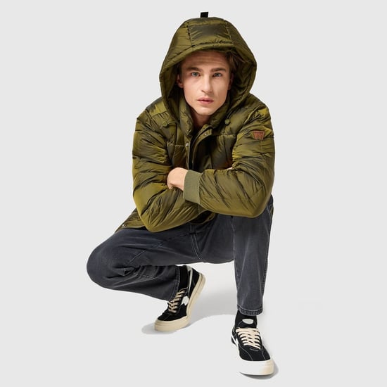 Wrangler - Parka Jacket - Green - Image 3