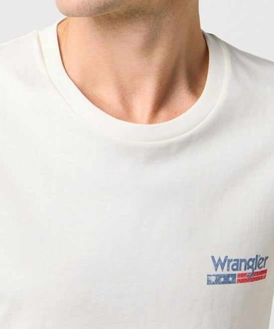Wrangler - Americana Tshirt - White - Image 3