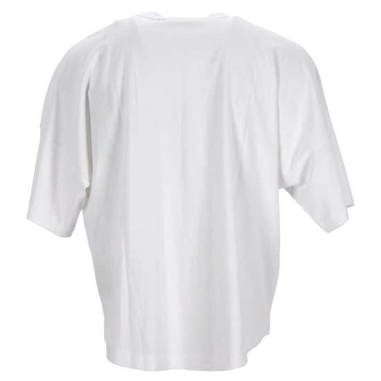 Oversized T-shirt met Palm Angels-logo in wit katoen - Image 3