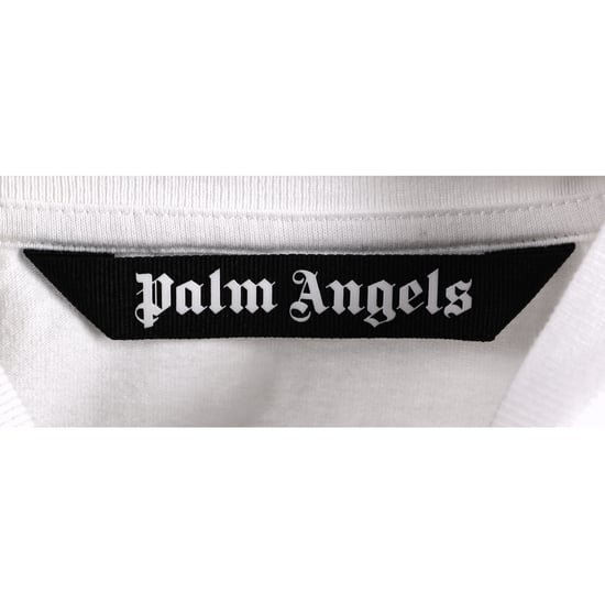 Oversized T-shirt met Palm Angels-logo in wit katoen - Image 4