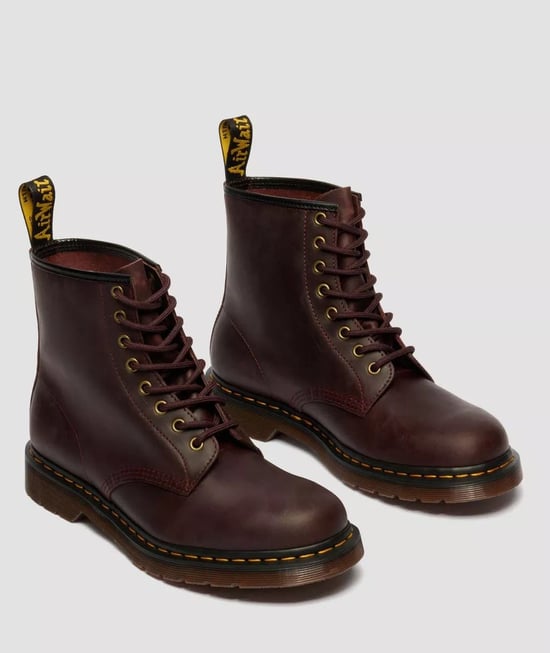 Dr. Martens 1460 Crazy Horse Leer Kersenkleurige Boots - Image 1