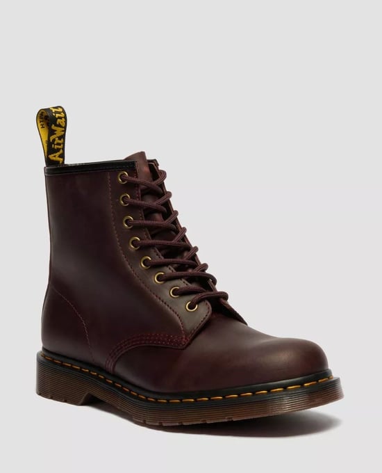Dr. Martens 1460 Crazy Horse Leer Kersenkleurige Boots - Image 2