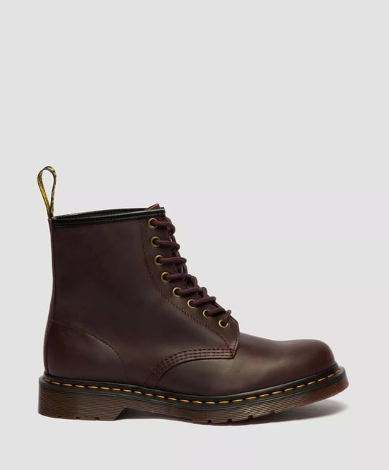 Dr. Martens 1460 Crazy Horse Leer Kersenkleurige Boots - Image 3