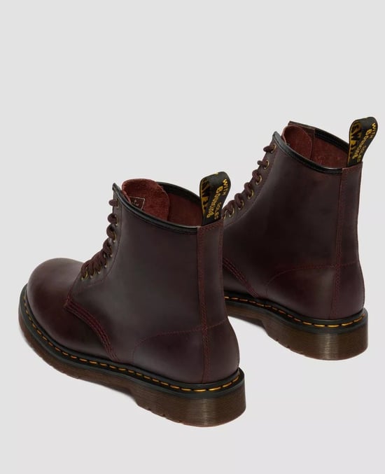 Dr. Martens 1460 Crazy Horse Leer Kersenkleurige Boots - Image 4
