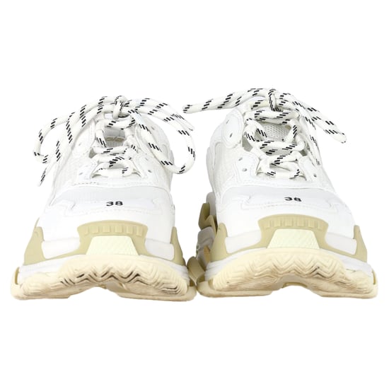 Balenciaga Triple S Sneakers in Witte Polyester - Image 2