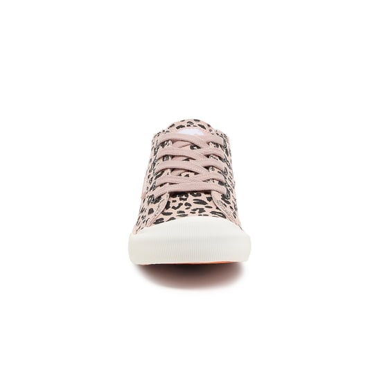 Rocket Dog Jazzin Leon Leopard Dames Casual Sneakers Lichtroze - Image 6