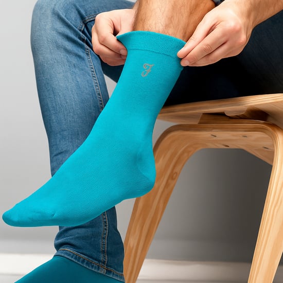 5-Pack Heren Bamboe Patroon Sokken - Zacht Ademend Stijlvol Elke Dag Comfort - Image 3