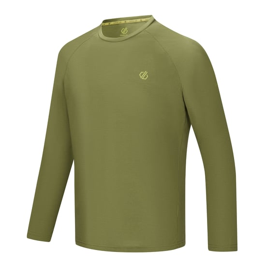 Dare 2B Heren Agile T-shirt met lange mouwen (Nefrietgroen) - Image 3