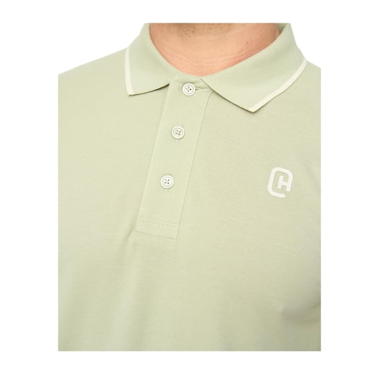 Crosshatch Heren Crufton Poloshirt (Licht Olijfgroen) - Image 3