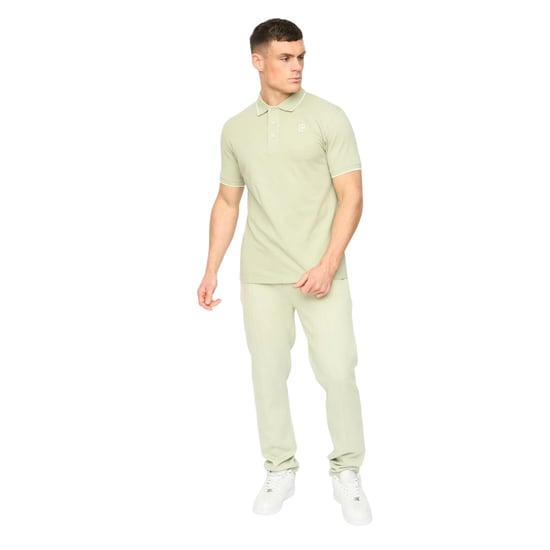 Crosshatch Heren Crufton Poloshirt (Licht Olijfgroen) - Image 4