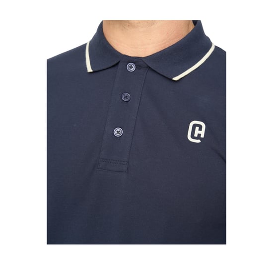 Crosshatch Heren Crufton Pol shirt (Marineblauw) - Image 3
