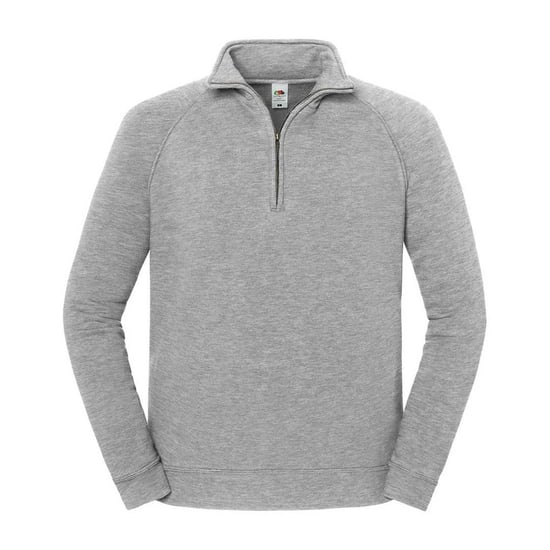 Fruit of the Loom Unisex Adult Iconic Premium Quarter Zip Sweatshirt (Atletische Heide) - Image 1